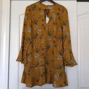 Floral Dress, Sz L